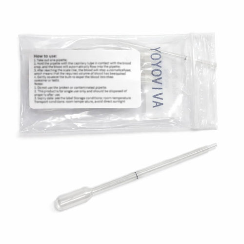 YOYOVIVA 10 PCS Replacement Disposable Capillary Tubes