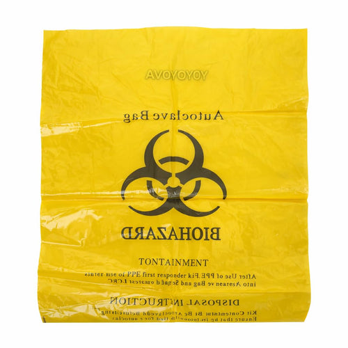 YOYOVIVA 2 PCS Biohazard Waste Disposal Bags